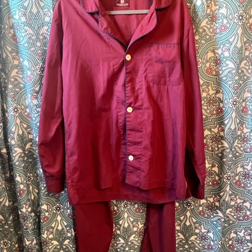 Nordstrom Men's Burgundy Pajama Set